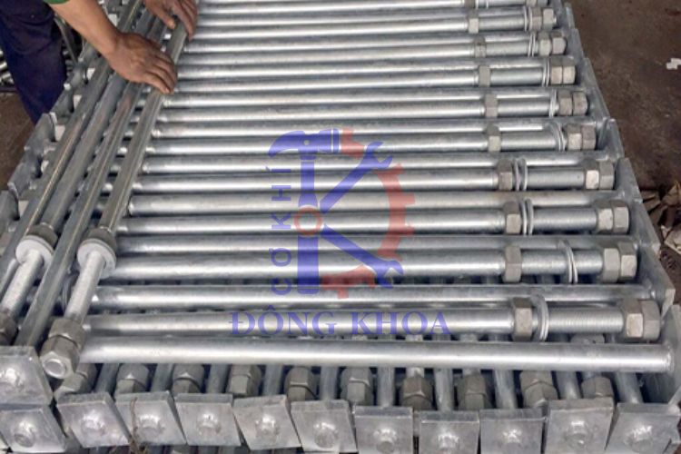 Cấu tạo của bu lông neo