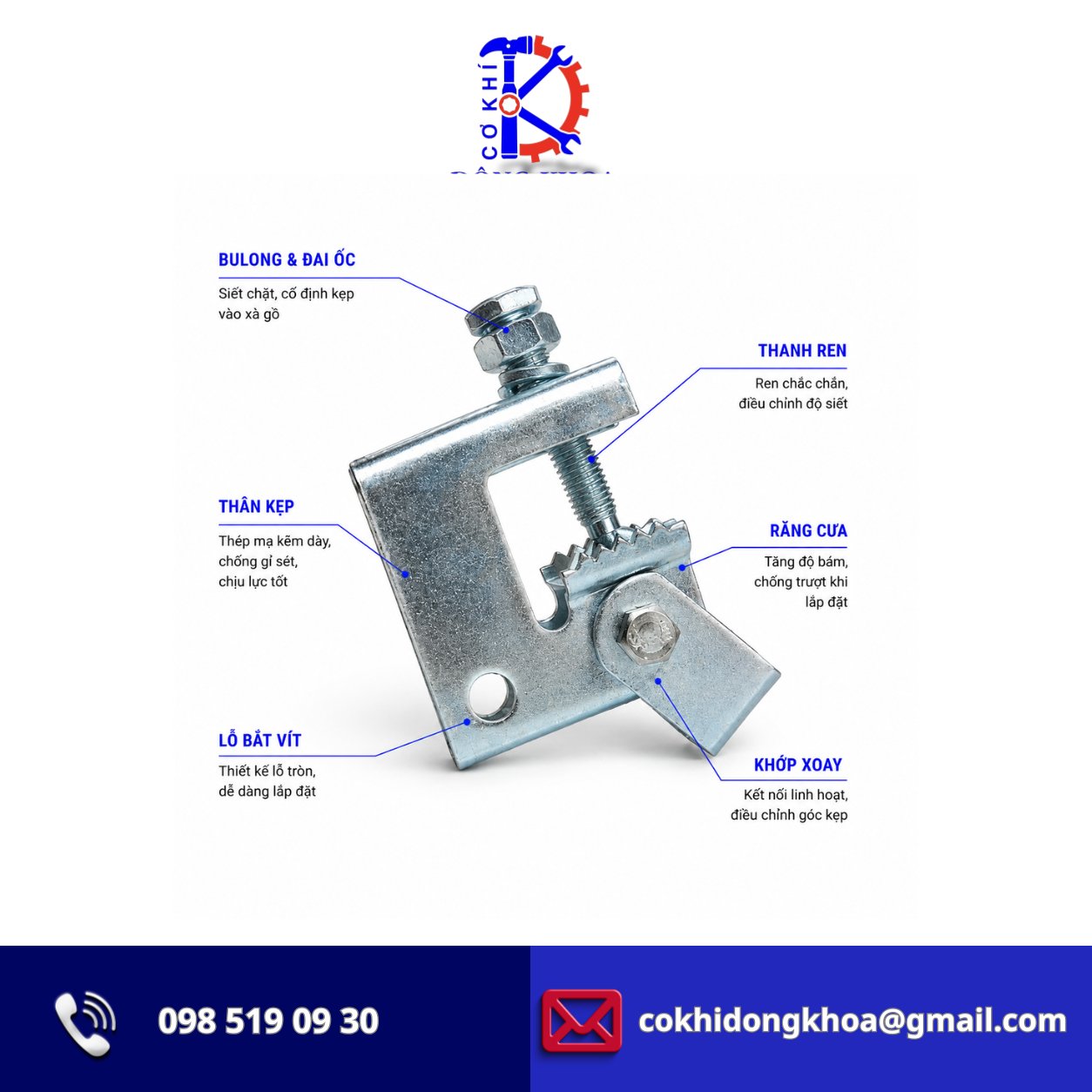 KẸP XÀ GỒ - Ảnh 2